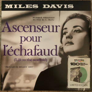 MILES DAVIS - ASCENSEUR POUR L'ECHAFAUD Solid Green Vinyl/ 180gr (Back)