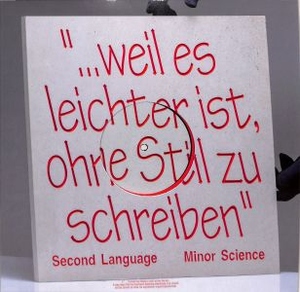 MINOR SCIENCE - SECOND LANGUAGE