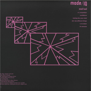 MODE I / Q - Mind/Soul (Back)