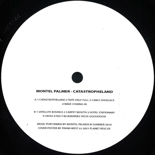 MONTEL PALMER - ATASTROPHELAND (Back)