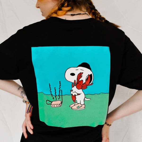 Ma Bae Be Luv T-shirt - Black Short Sleeve T-Shirt M (Back)