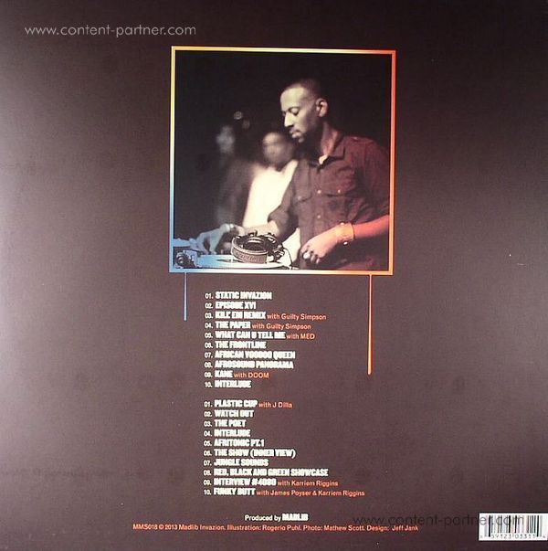 Madlib - Pill Jar (Back)