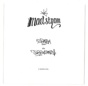Maelstrom - SPASM / TURBULENCE (Back)