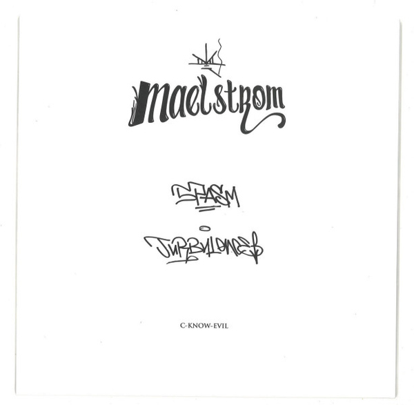 Maelstrom - SPASM / TURBULENCE (Back)