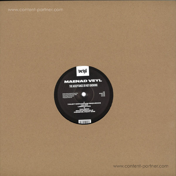 Maenad Veyl - The Acceptance Ov Not Knowing (Back)