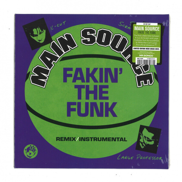Main Source - Fakin' the Funk (Ltd. Neon Green 7" Vinyl)