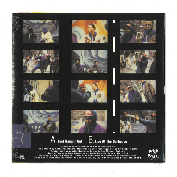 Main Source - Just Hangin' Out (Back)