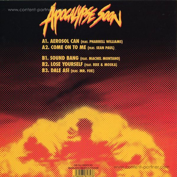 Major Lazer - Apocalypse Soon (Mini LP + CD) (Back)