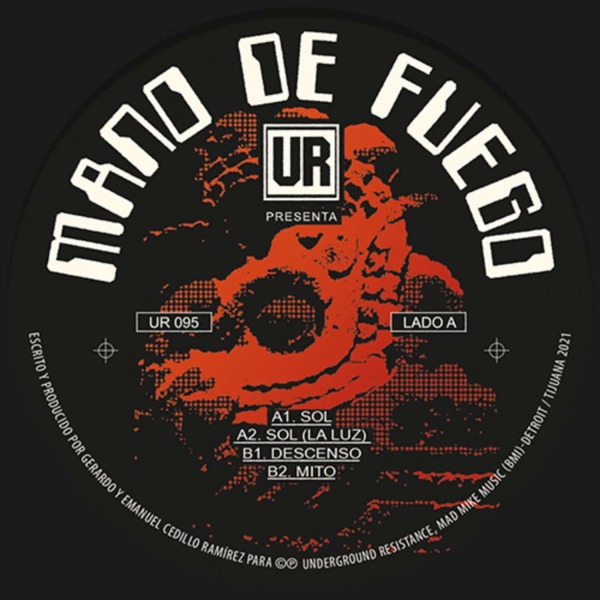 Mana De Fuego - UR Presenta Mana De Fuego (Back)