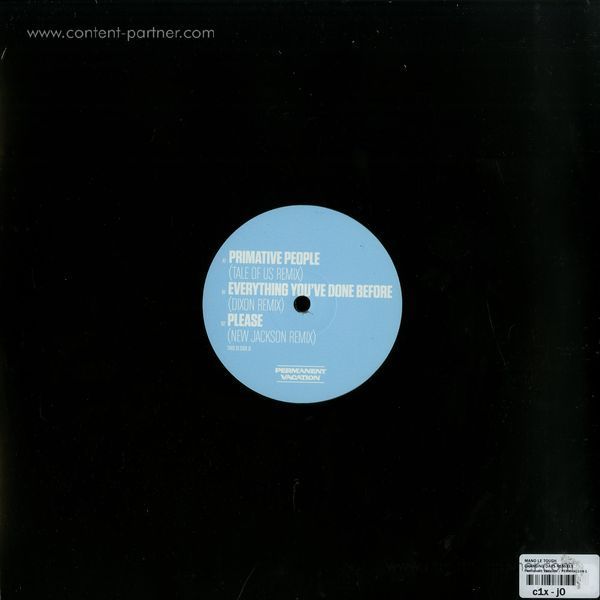 Mano Le Tough - Changing Days Remixes (Tale of Us) (Back)