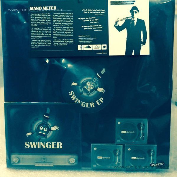 Mano Meter - Swinger EP (+ CD Album) (Back)