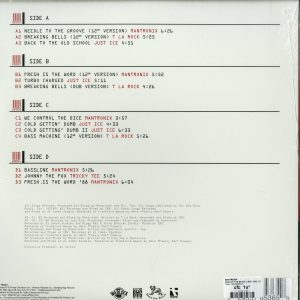 Mantronix - King of the Beats (1985-1988) (Ltd. Red&White 2LP) (Back)
