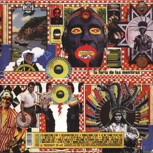Manu Chao - Clandestino (2LP+CD Reissue) (Back)