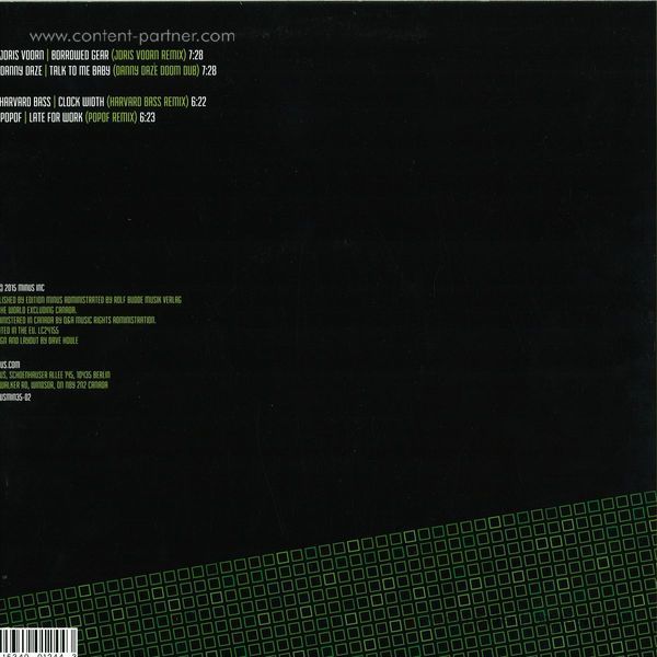 Marc Houle - Restored Ep 2 (Joris Voorn, Danny Daze.. (Back)
