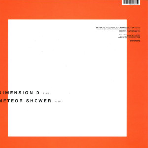 Marc Romboy & Petar Dundov - Dimension D EP (Back)