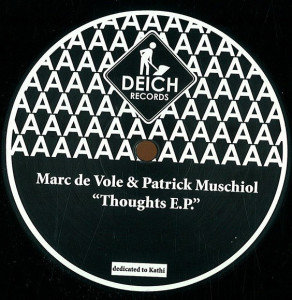 Marc de Vole & Patrick Muschiol - Thoughts Ep (Oscar Barila & Turm 3 rmx) (Back)