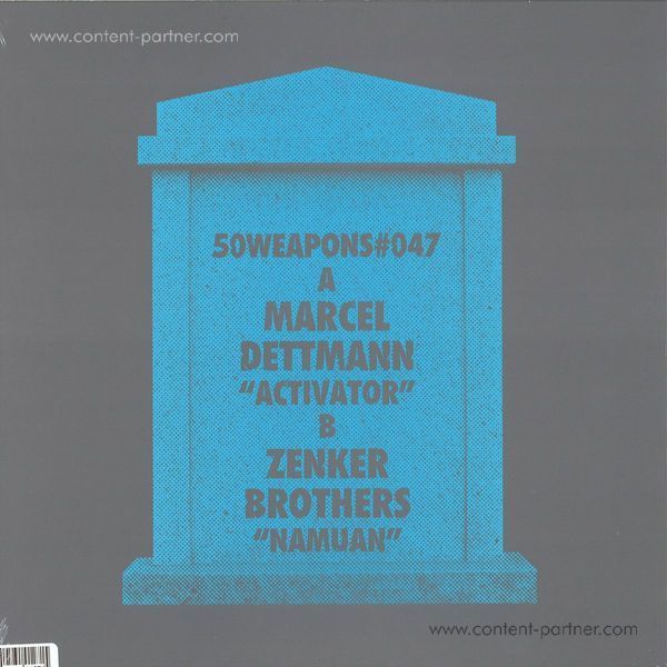 Marcel Dettmann/Zenker Brothers - Activator/Namuan (12''/180g) (Back)