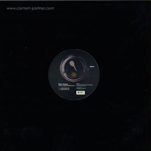 Marco Faraone - Raw Jamsession (Back)