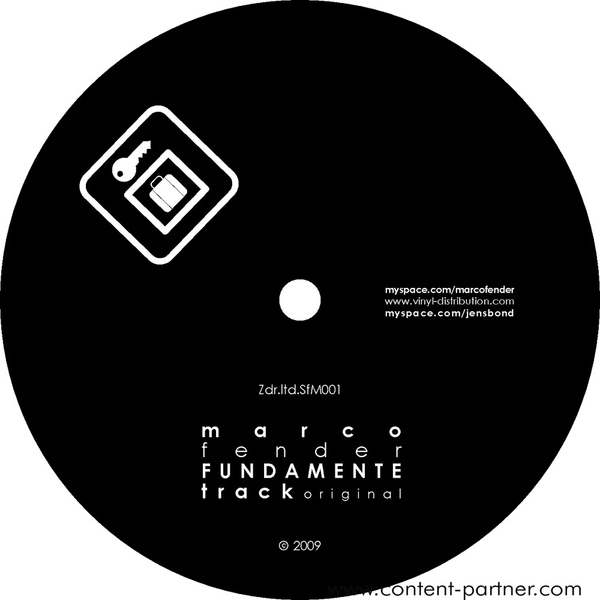 Marco Fender & Jens Bond - Fundamente EP (repress)