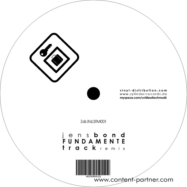 Marco Fender & Jens Bond - Fundamente EP (repress) (Back)