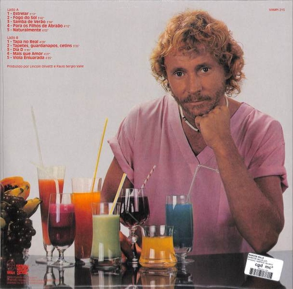 Marcos Valle - Marcos Valle (1983) (180g Black Vinyl LP) (Back)