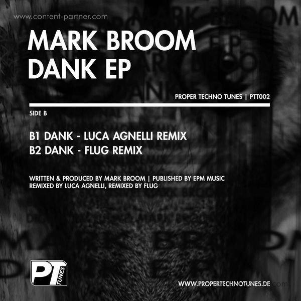 Mark Broom - Dank EP (Back)