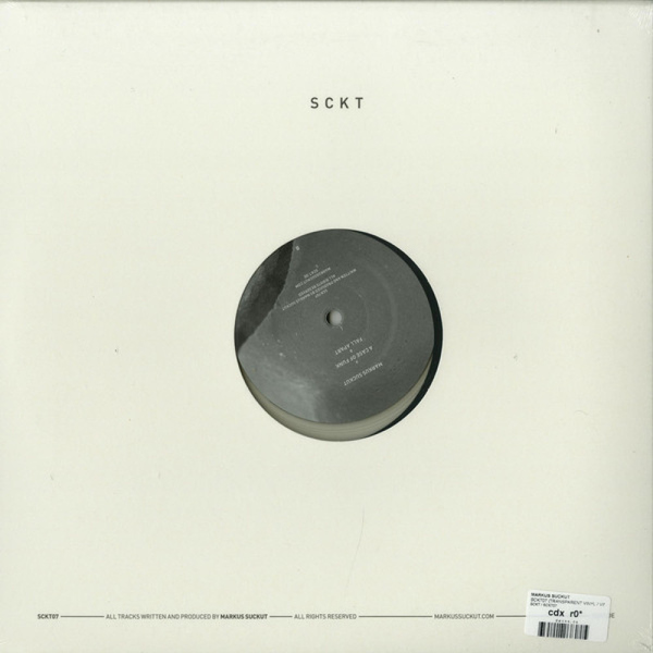 Markus Suckut - SCKT07 (TRANSPARENT VINYL / VINYL ONLY) (Back)