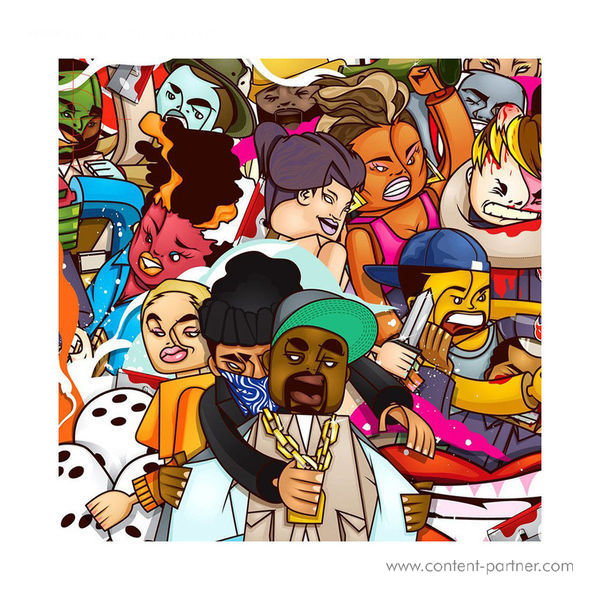 Marq Spekt & Blockhead - Keep Playin (LP) (Back)