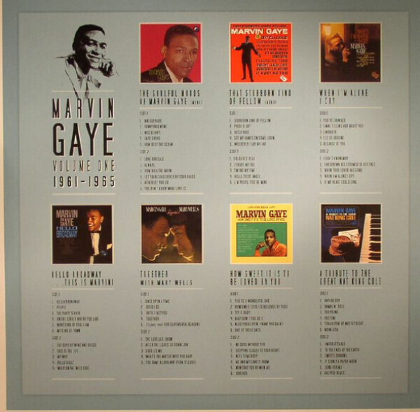 Marvin Gaye - Marvin Gaye 1961-1965 (USED/OPEN COPY) (Back)