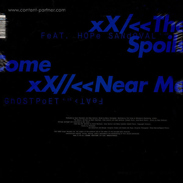 Massive Attack - The Spoils / Come Near Me (Back)