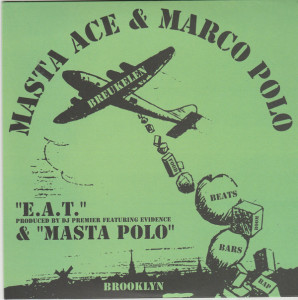 Masta Ace & Marco Polo - E.A.T. / Masta Polo (Ltd. 7" Repress) (Back)
