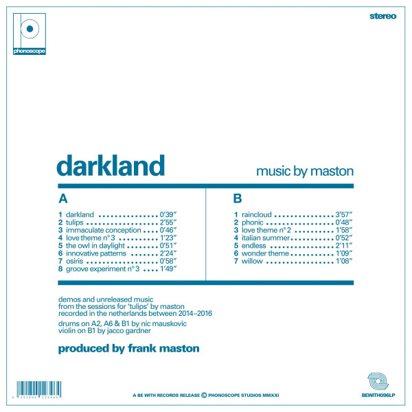 Maston - Darkland (140g LP) (Back)