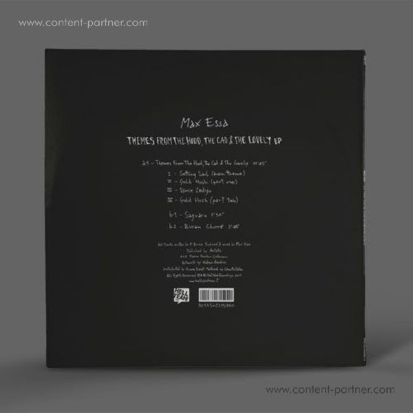 Max Essa - Themes From The Hood, The Cad & The Lovely EP (Back)