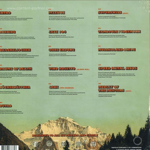 Max Graef - Rivers Of The Red Planet 2x12" (Back)