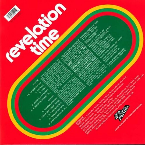 Max Romeo - Revelation Time (Original Sleeve LP Edition) (Back)