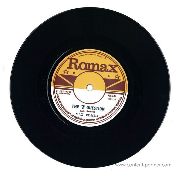 Max Romeo - The Question / Rat Poison