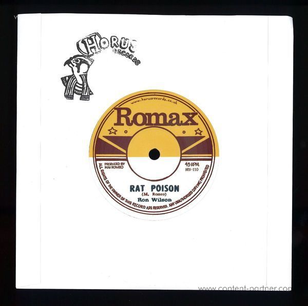 Max Romeo - The Question / Rat Poison (Back)