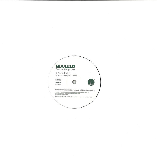 Mbulelo - The Robotic People EP
