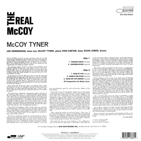 McCoy Tyner - The Real McCoy (Reissue) (Back)