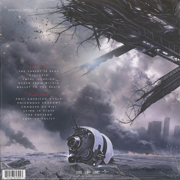 Megadeth - Dystopia (Picture Disc Vinyl) (Back)