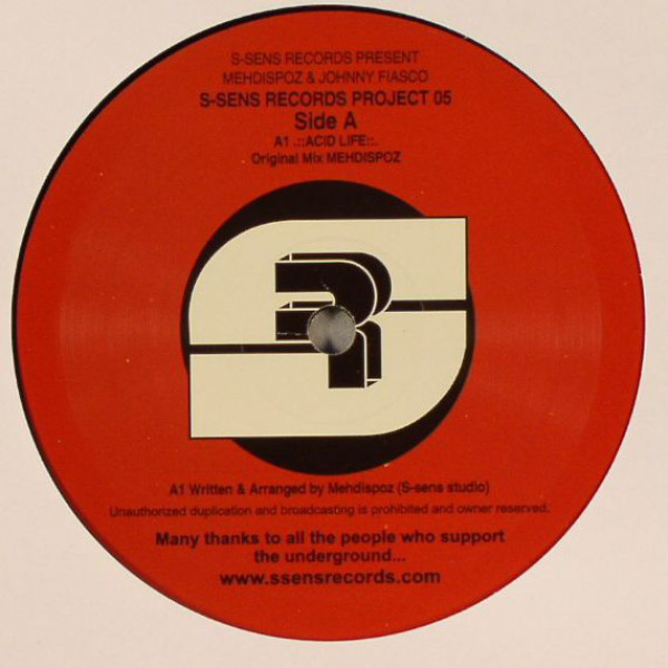 Mehdispoz & Johnny Fiasco - Acid Life (Back)