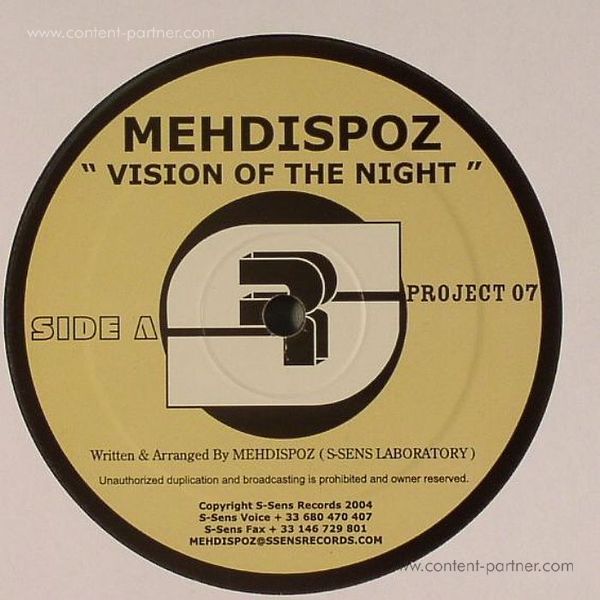 Mehdispoz & Mazi / Joshua Collins - Vision Of The Night