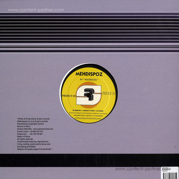 Mehdispoz - Back 2 Roots Ep (Back)