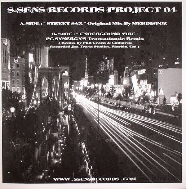Mehdispoz - Street Sax / Underground Vibe