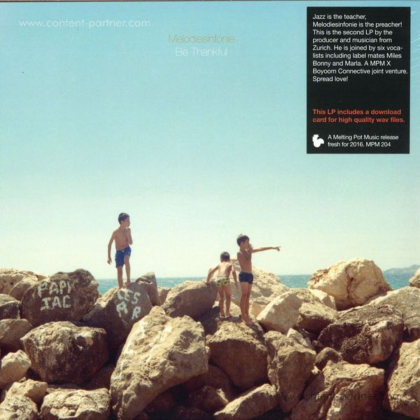 Melodiesinfonie - Be Thankful (LP+MP3)