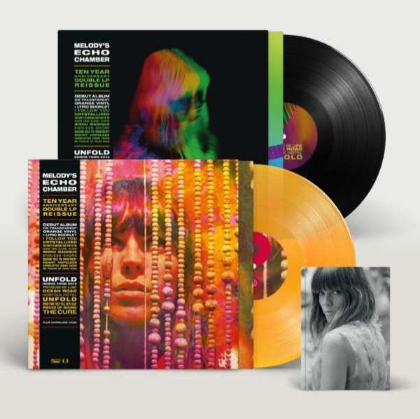 Melody's Echo Chamber - Unfold - LTD Anniversary Bundle (2LP Orange/Black)