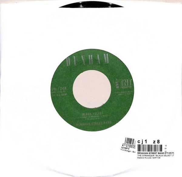 Menahan Street Band (Ft.Victor Benavides) - The Stranger / Black Velvet (Back)