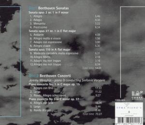 Menuhin/sinfonia Varsovia - Piano Sonatas/Concerti (Back)