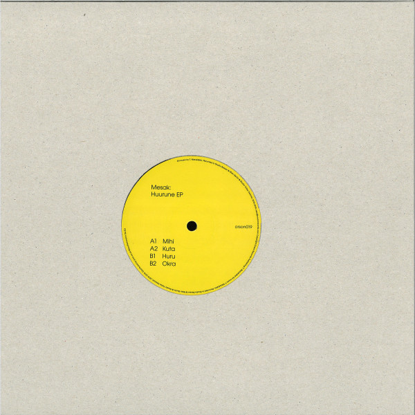 Mesak - Huurune (Back)