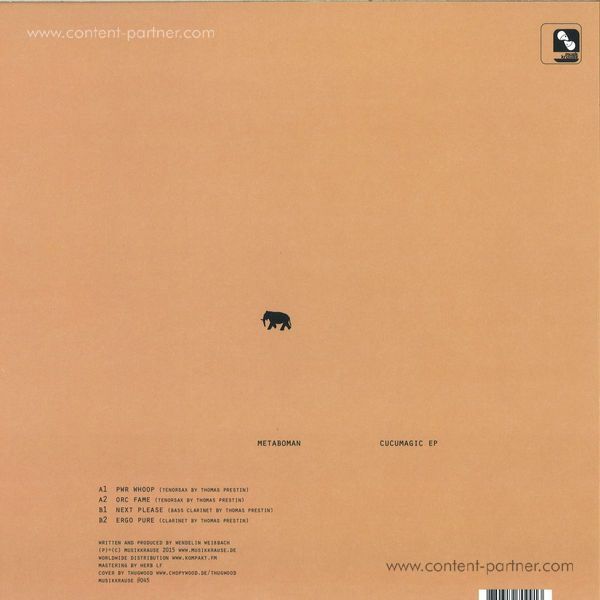 Metaboman - Cucumagic EP (Back)